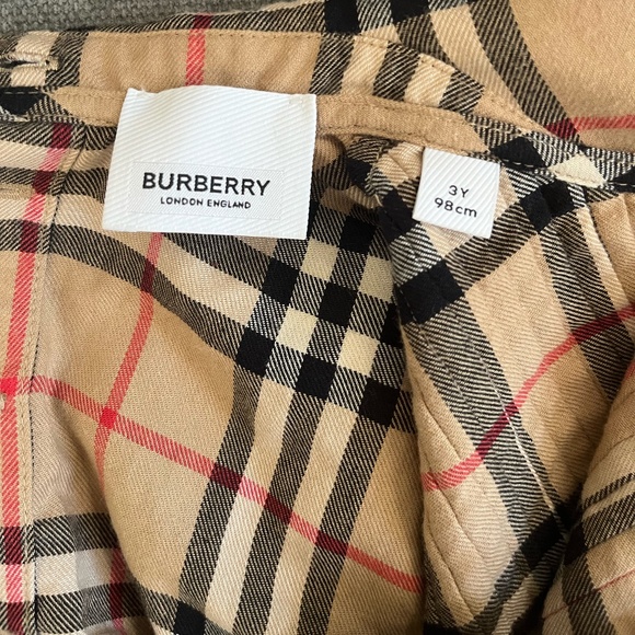Burberry kids blouse 3T - Picture 4 of 5